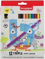 Bruynzeel Viltstiften 12 Stuks - thumbnail