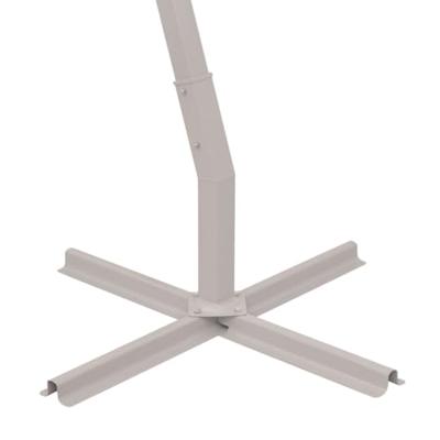 Zweefparasol met aluminium paal 300x300 cm groen