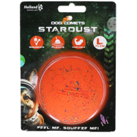 Dog Comets Ball Stardust Oranje L - thumbnail