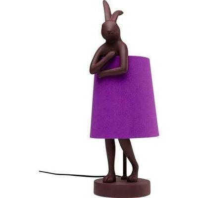 Kare Design Animal Tafellamp konjin 50cm bordeaux en paars