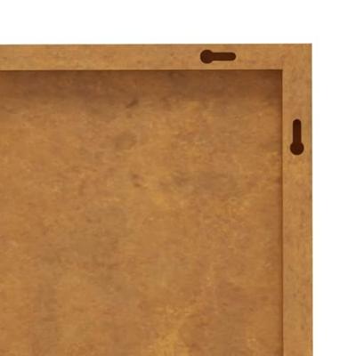 VidaXL Wanddecoratie tuin tandwielontwerp 105x55 cm cortenstaal - thumbnail