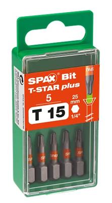 SPAX 5000009192159 T-bit T 15 5 stuk(s)