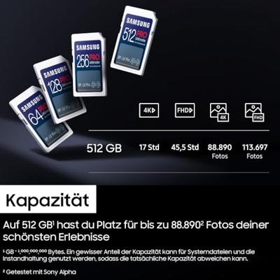 Samsung MB-SY256SB/WW flashgeheugen 256 GB SDXC UHS-I Klasse 10