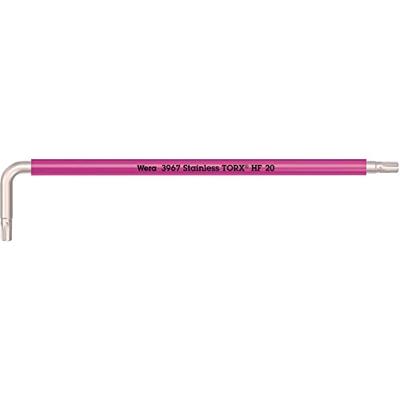 Wera 3967 SXL HF TORX® Stiftsleutel Multicolour met vasthoudfunctie, lang, RVS, TX 20 x 137 mm - 05022684001 Wera 3967 SXL HF TORX® Stiftsleutel Multicolour met vasthoudfunctie, lang, RVS, TX 20 x 137 mm - 05022684001