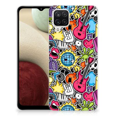 Samsung Galaxy A12 | Sillicone Back Cover | Punk Rock Samsung Galaxy A12 | Sillicone Back Cover | Punk Rock