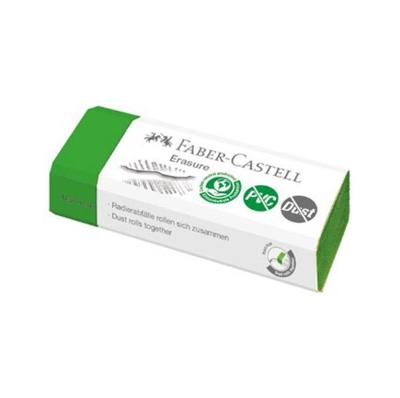 Faber Castell Gum groen PVC vrij en stofvrij