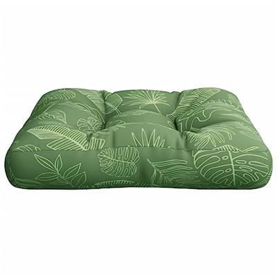 VidaXL Palletkussen bladpatroon 58x58x10 cm oxford stof - thumbnail