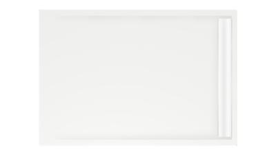Douchevloer Xenz Easy Tray | 140x100 cm | Incl.Gootcover en Afvoersifon | Acryl | Rechthoek | Wit glans