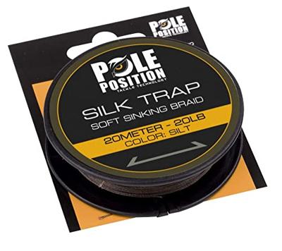PolePosition Silk Trap Sinking Braid 20Lb Silt