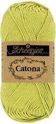 Scheepjes Catona 50g - 512 Lime - Haakgaren / Breigaren