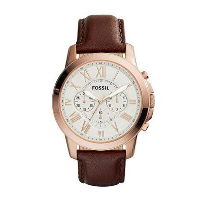 Fossil heren Grant horloge kwarts mineraal kristal FS4991 Fossil heren Grant horloge kwarts mineraal kristal FS4991
