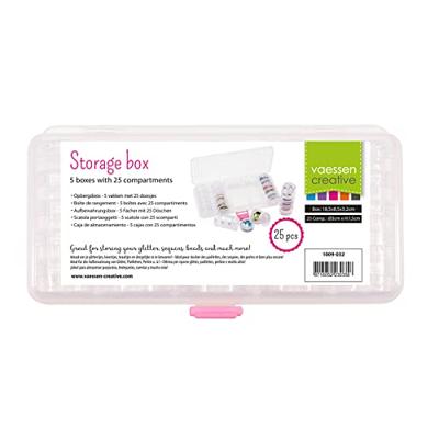 Vaessen Creative • opbergbox 25 potjes