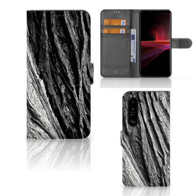 Book Style Case Sony Xperia 1 III Boomschors Grijs