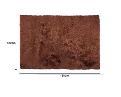 Tapijt Bruin 120 x 2 x 180 cm