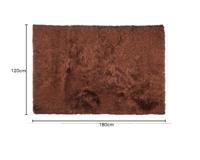 Tapijt Bruin 120 x 2 x 180 cm - thumbnail