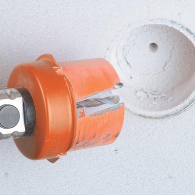Gatzaag 68/73mm 60mm diep Mandrex SuperXcut met Quick Adapter