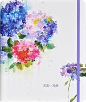 2026 Hydrangeas Family Weekly Planner (18 Months, July 2025 to Dec 2026) - thumbnail
