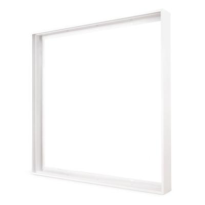 Opbouwframe voor LED Paneel - Geschikt voor 60x60 cm LED Panelen - Plug & Play kliksysteem - 63mm - Wit