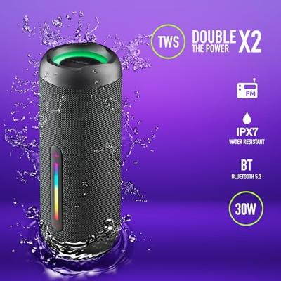 NGS Roller Furia 2 Black Zwart 15 W Bluetooth luidspreker