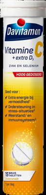 Davitamon Vitamine C + Extra D3 Bruistabletten