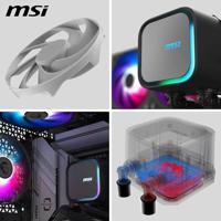 MSI MAG Coreliquid A13 360 Moederbord, Processor Alles-in-één vloeistofkoeler 12 cm Zwart 1 stuk(s) - thumbnail