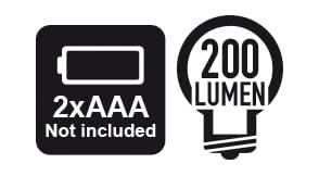 Beta 1833XS/2 ??LED-inspectiezaklamp | gemaakt van stevig geanodiseerd aluminium - 018330001 018330001