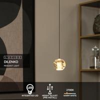 Lucide DILENKO Hanglamp - Mat Goud | Messing - thumbnail