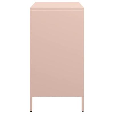 Dressoir 68x39x73,5 cm koudgewalst staal roze Dressoir 68x39x73,5 cm koudgewalst staal roze