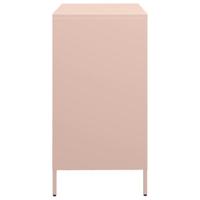 Dressoir 68x39x73,5 cm koudgewalst staal roze - thumbnail