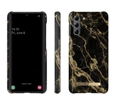 iDeal of Sweden Fashion Samsung Galaxy S21 5G Cover - Gouden Rookmarmer