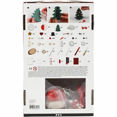 Creativ Company Kersthuis, 1 set