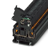 Phoenix Contact 3211907 Zekering-serieklem 6.2 mm Snelaansluiting Zwart 50 stuk(s) - thumbnail