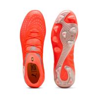 PUMA Future 9 Pro Gras / Kunstgras Voetbalschoenen (MG) Felrood Zilver Zwart - thumbnail