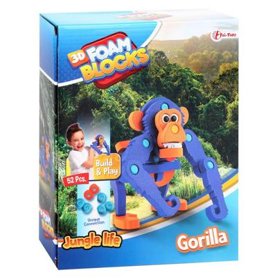 Toi-toys Knutselpuzzel Aap Junior 25,8 Cm Blauw 59-delig Toi-toys Knutselpuzzel Aap Junior 25,8 Cm Blauw 59-delig