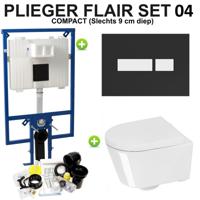 Plieger Flair compact set04 Zwart/Wit (meerprijs €30,00) - thumbnail