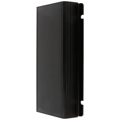 Hammond Electronics 1455JF1601BK Universele behuizing 160 x 78 x 27 Aluminium Zwart 1 stuk(s)