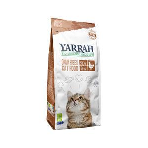 Yarrah Biologisch kattenvoer kip & vis graanvrij 2 x 800 g