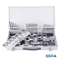 GSR 00708080 Schroefdraadsnijderset 45-delig HSS-G Metrisch M3 - M12 - thumbnail