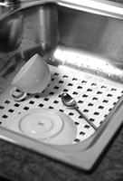 Rotho basic afdruipmat 27x31cm cool grey - thumbnail