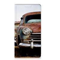 Motorola Moto G72 Stand Case Vintage Auto - thumbnail