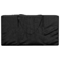 Opbergtas voor tuinkussens 150x75x75 cm polyetheen zwart - thumbnail