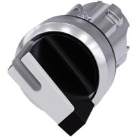 Siemens 3SU10522BF600AA0 Knevelschakelaar, verlicht, 22 mm, rond, metaal, hoogglans, wit 1 stuk(s) - thumbnail