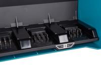 Makita BCC02 Mbox multilader voor 12 XGT accu&apos;s - thumbnail