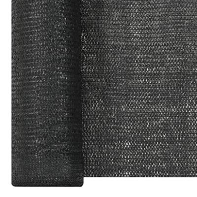 VidaXL Privacynet 150 g/m² 1,5x25 m hdpe zwart