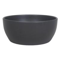 Floran schaal Boule 24.5x9.5cm antraciet mat - thumbnail