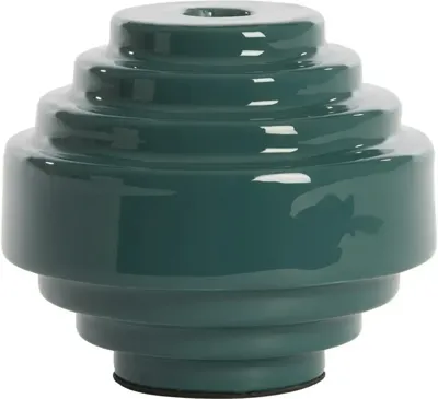 Light & Living kandelaar metaal wanhati 13x10.5cm donkergroen