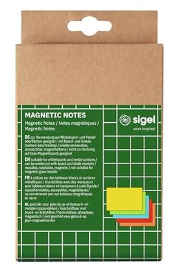Sigel Plaknotitie MU103 15 cm x 10 cm Blauw, Geel, Groen, Oranje, Rood 25 stuk(s)