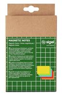 Sigel Plaknotitie MU103 15 cm x 10 cm Blauw, Geel, Groen, Oranje, Rood 25 stuk(s) - thumbnail
