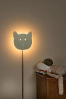 Lucide CHARLIE - Wandlamp Kinderkamer - LED Dimb. - 1x7W 2700K - Groen - thumbnail