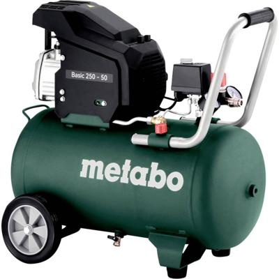 Metabo Basic 250-50 Pneumatische compressor 50 l 8 bar